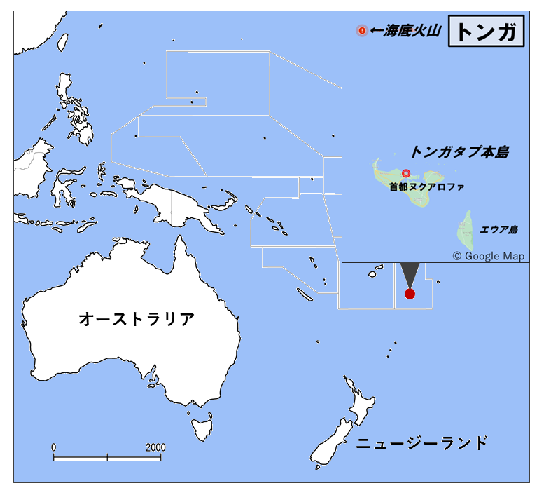 速報1】トンガ火山噴火・津波災害 1200世帯分の備蓄物資を配付して